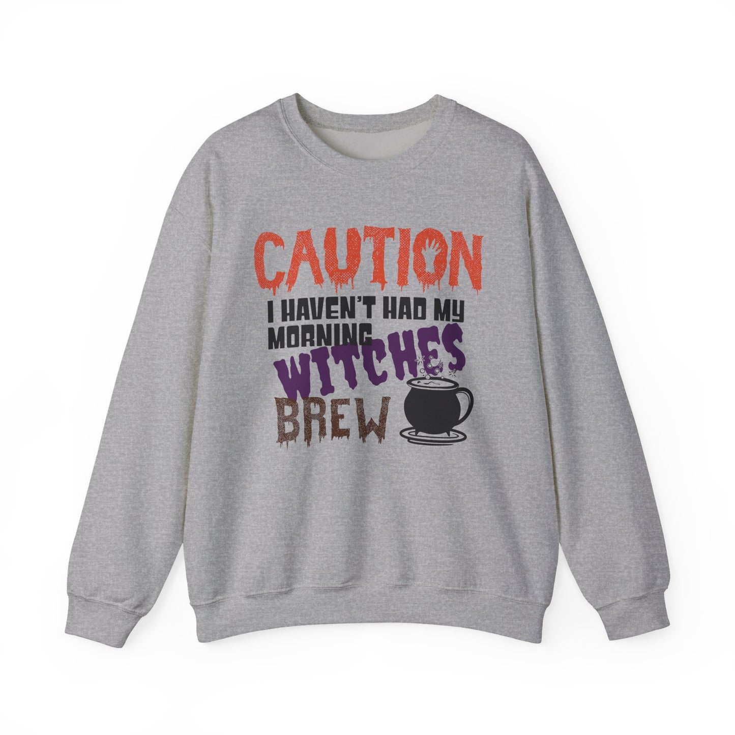 Witches Brew Sweatshirt, Halloween Coffee sweatshirt, Funny Fall Pullover, Halloween Party Gift, Funny Halloween sweatshirt, Cute Fall sweatshirt, Morning Coffee apparel