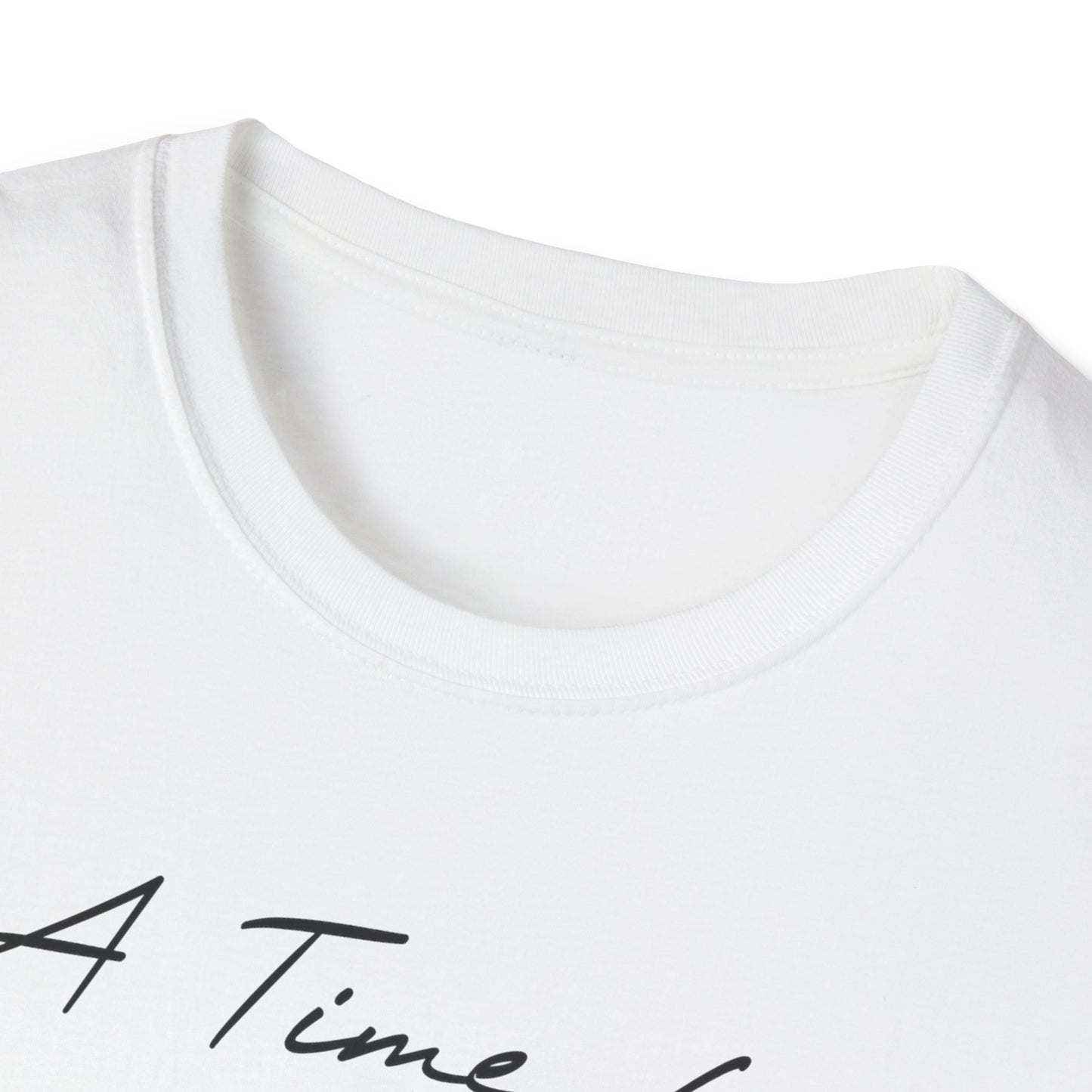 A Time for Everything Shirt, Bible Verse Tee front and back printed, Inspirational Quote Mens and Womens apparel, Religious scripture shirt
