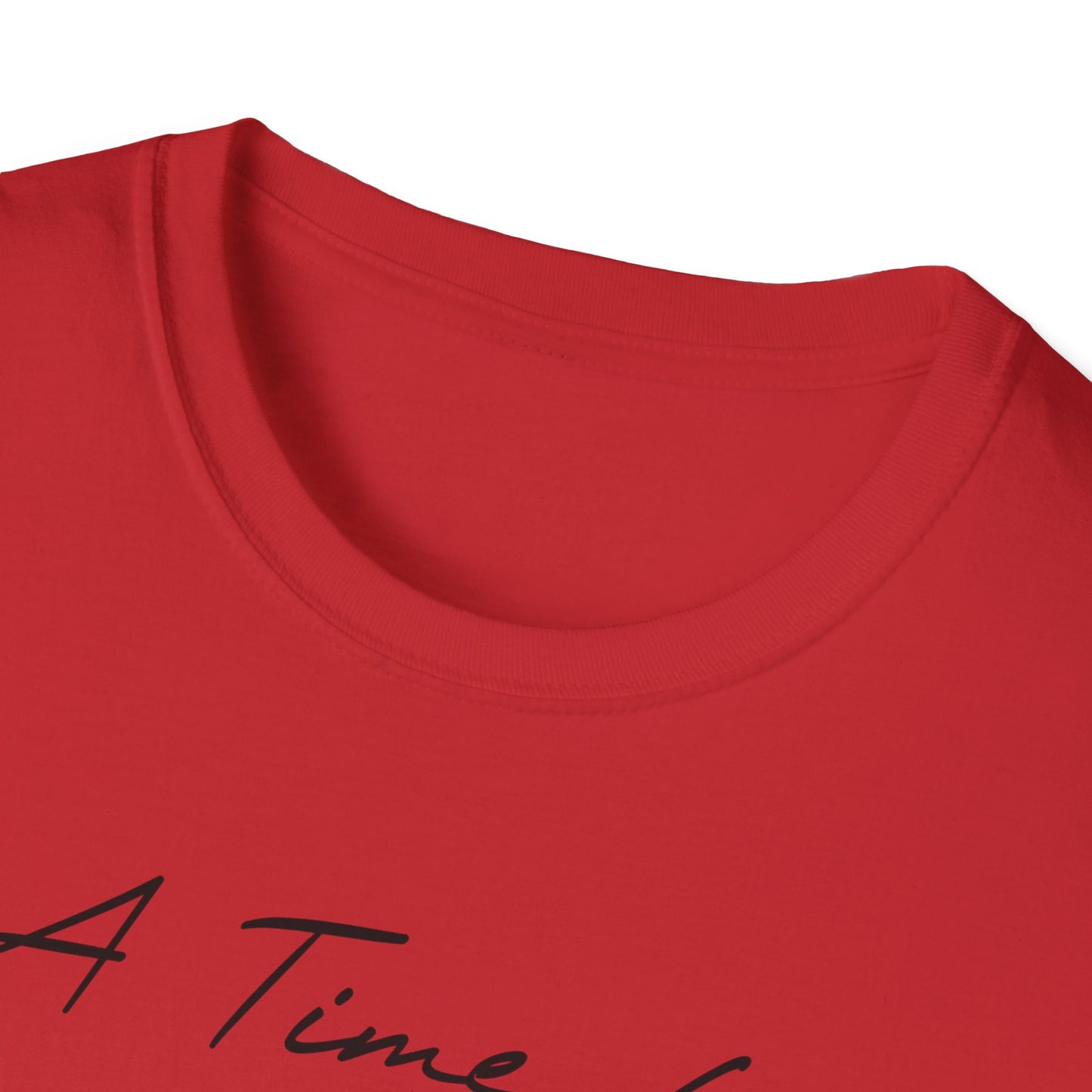 A Time for Everything Shirt, Bible Verse Tee front and back printed, Inspirational Quote Mens and Womens apparel, Religious scripture shirt