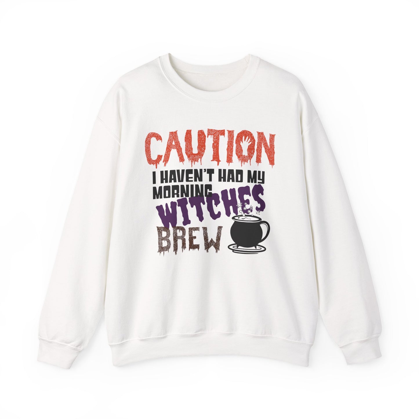 Witches Brew Sweatshirt, Halloween Coffee sweatshirt, Funny Fall Pullover, Halloween Party Gift, Funny Halloween sweatshirt, Cute Fall sweatshirt, Morning Coffee apparel