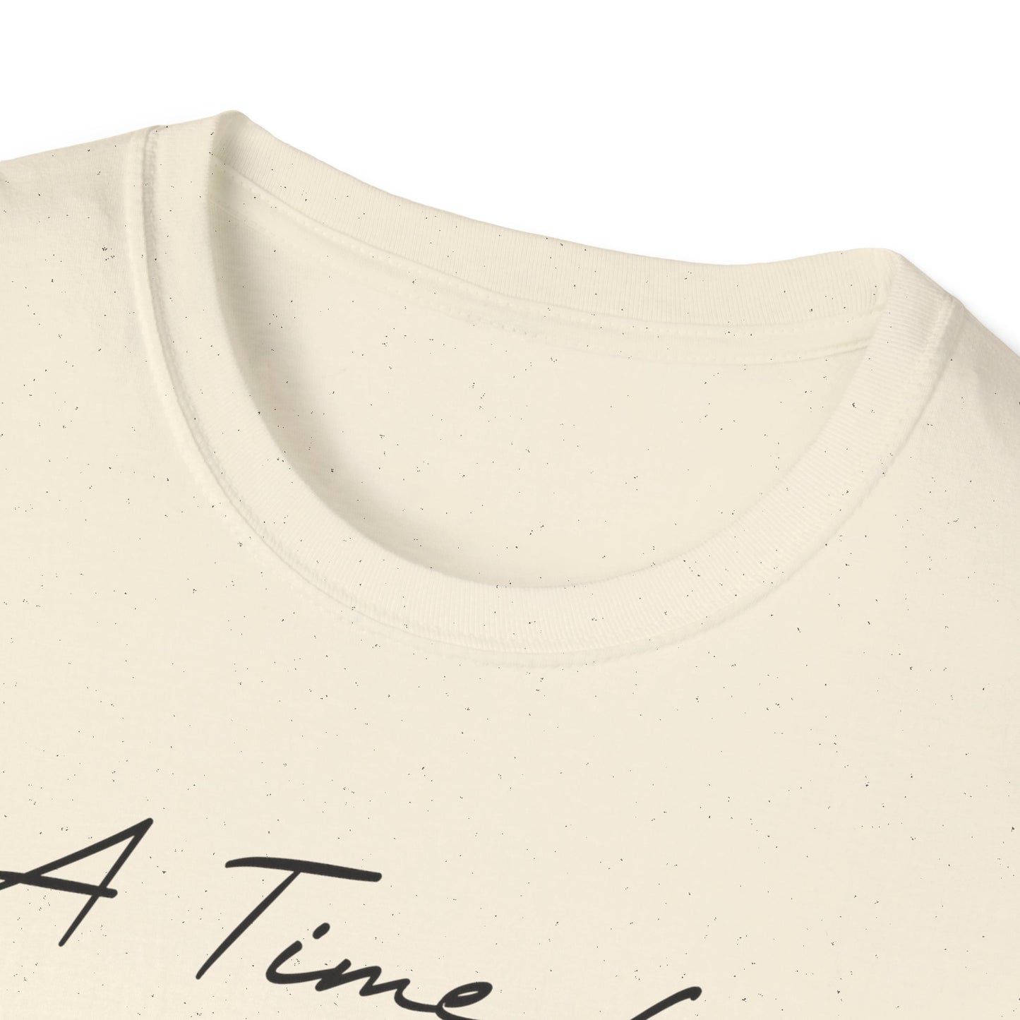 A Time for Everything Shirt, Bible Verse Tee front and back printed, Inspirational Quote Mens and Womens apparel, Religious scripture shirt