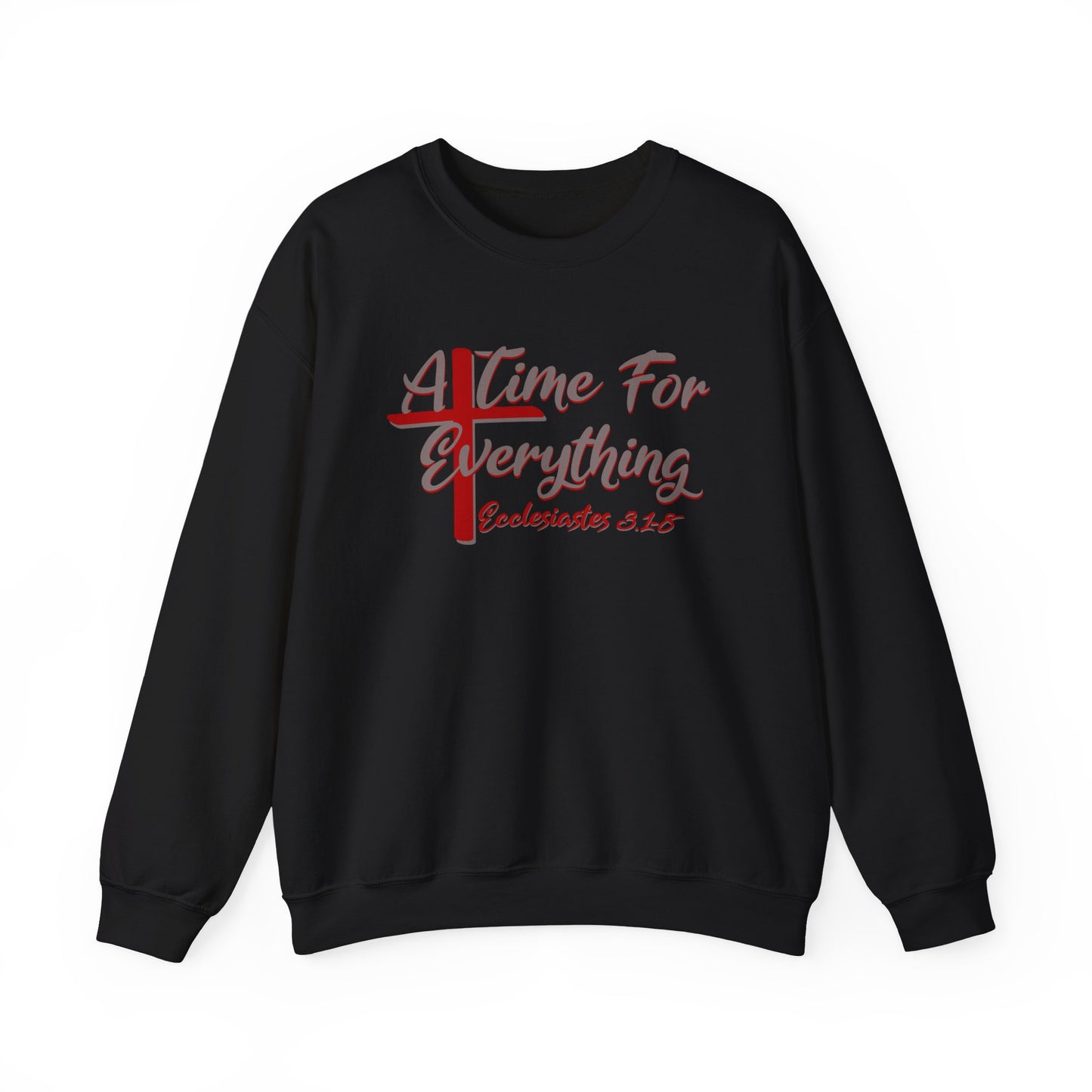 A Time for Everything Pullover, Women’s sweatshirt with Ecclesiastes Bible verse, Sweatshirt for Christians, Inspirational sweatshirt gift