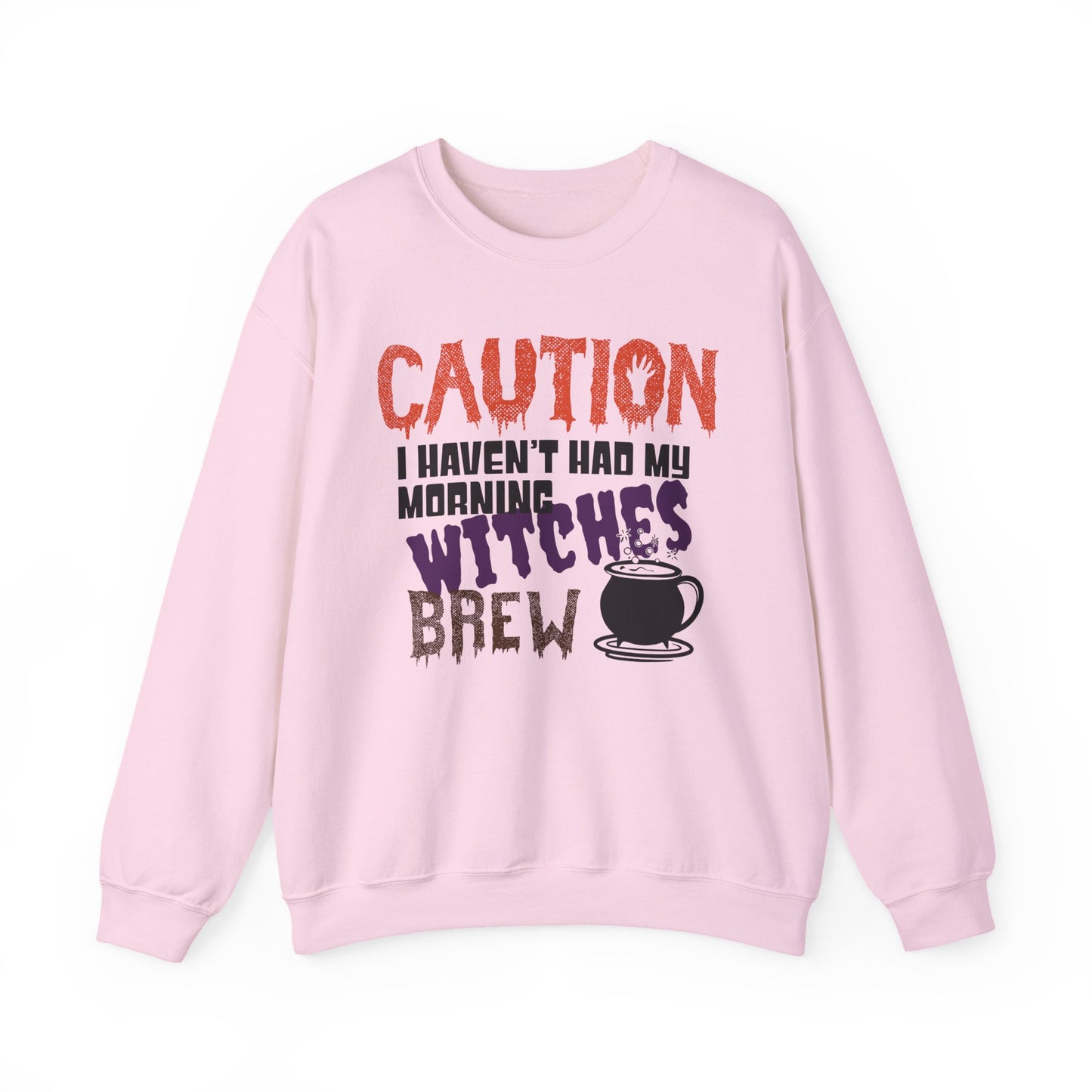 Witches Brew Sweatshirt, Halloween Coffee sweatshirt, Funny Fall Pullover, Halloween Party Gift, Funny Halloween sweatshirt, Cute Fall sweatshirt, Morning Coffee apparel