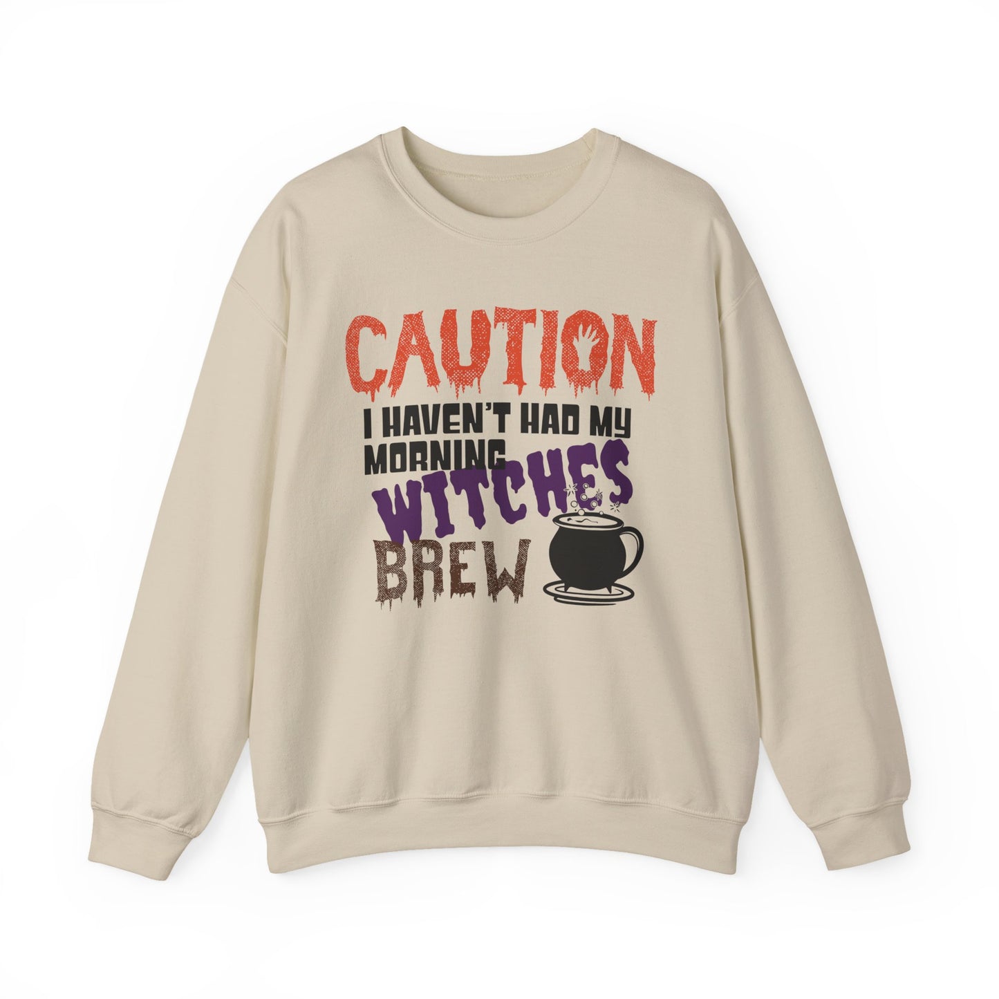Witches Brew Sweatshirt, Halloween Coffee sweatshirt, Funny Fall Pullover, Halloween Party Gift, Funny Halloween sweatshirt, Cute Fall sweatshirt, Morning Coffee apparel