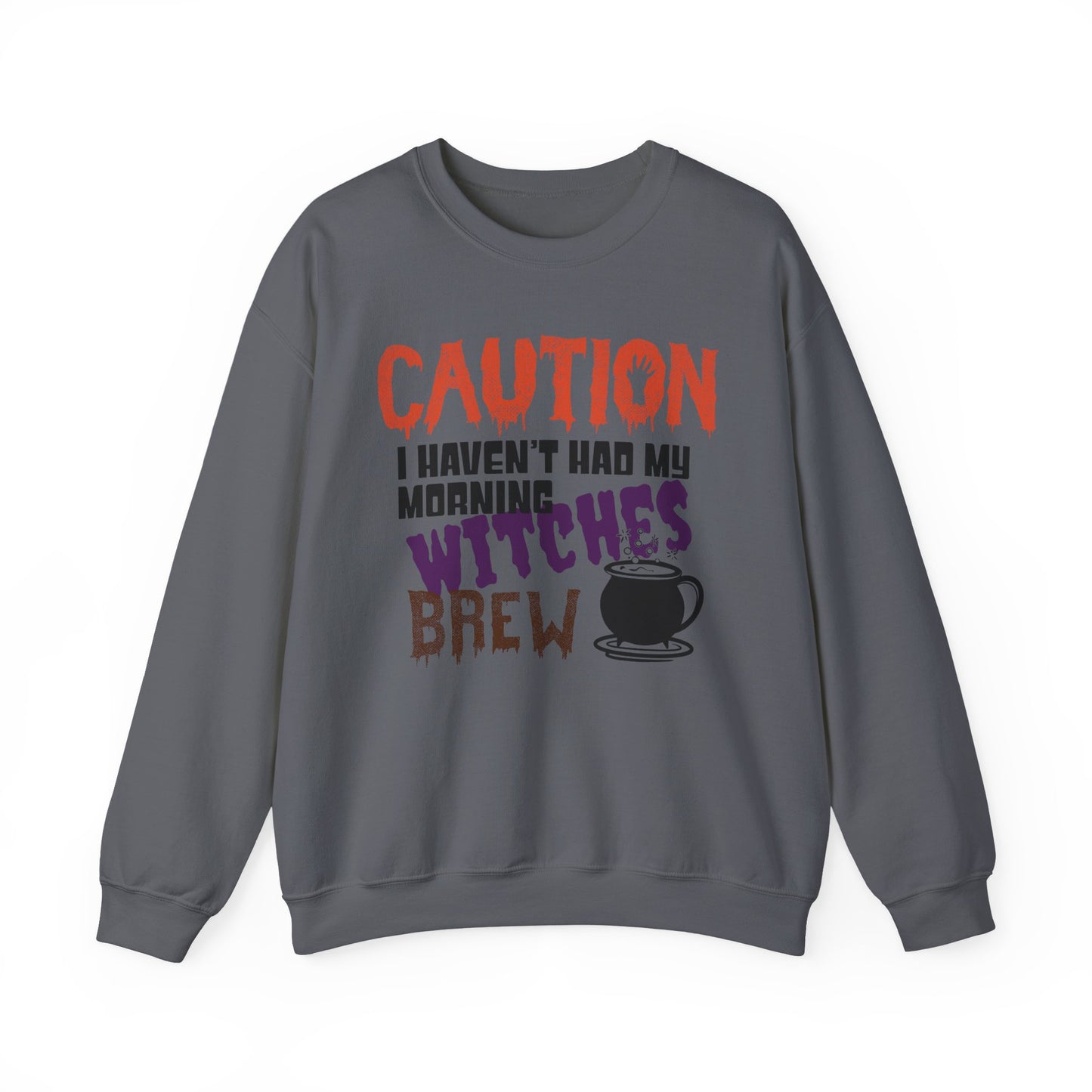 Witches Brew Sweatshirt, Halloween Coffee sweatshirt, Funny Fall Pullover, Halloween Party Gift, Funny Halloween sweatshirt, Cute Fall sweatshirt, Morning Coffee apparel
