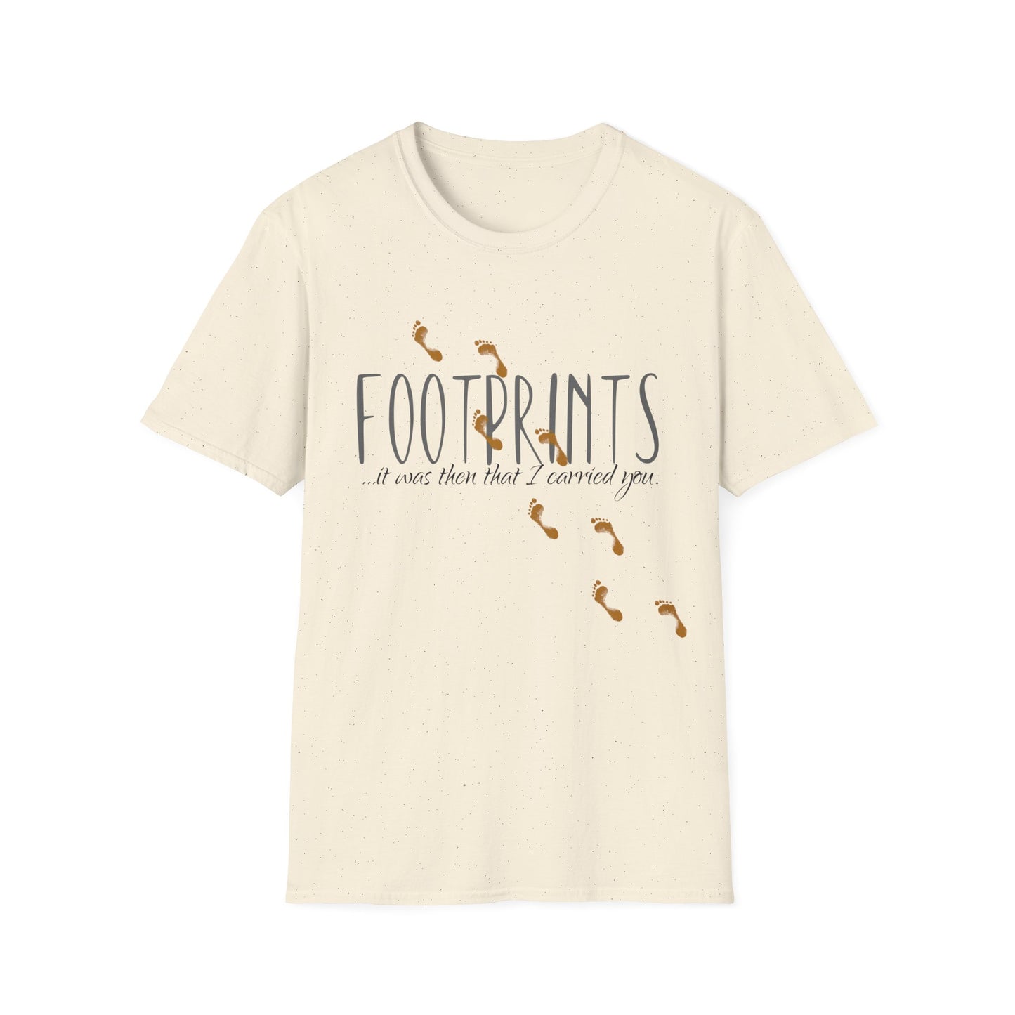 Footprints Poem, Footprints Shirt, Bible Verse Tee, Inspirational Shirt, Christian Tees, Scripture Artwork, Jesus Shirt for women and men