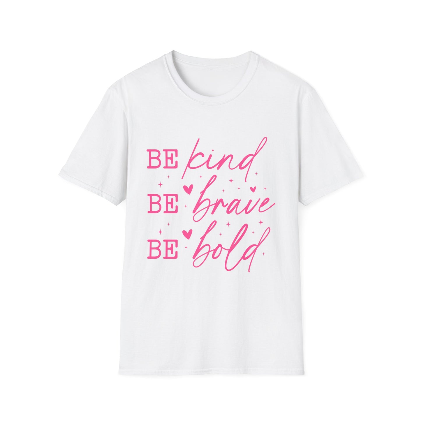 Empowering Quote T-Shirt - Be Kind, Be Brave, Be Bold | Inspirational Tee, Gift for Friends, Motivational Apparel, Positive Message [...]