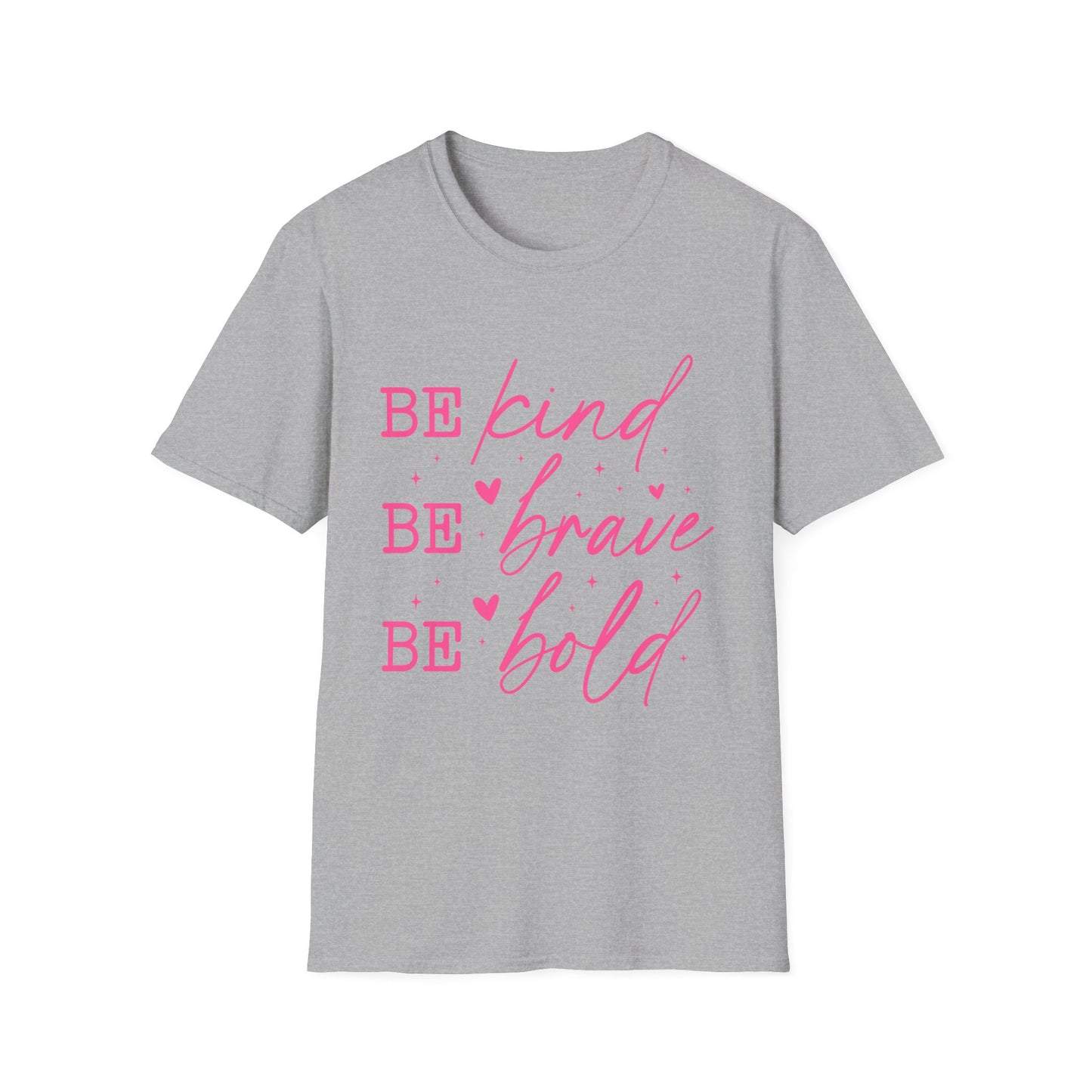 Empowering Quote T-Shirt - Be Kind, Be Brave, Be Bold | Inspirational Tee, Gift for Friends, Motivational Apparel, Positive Message [...]