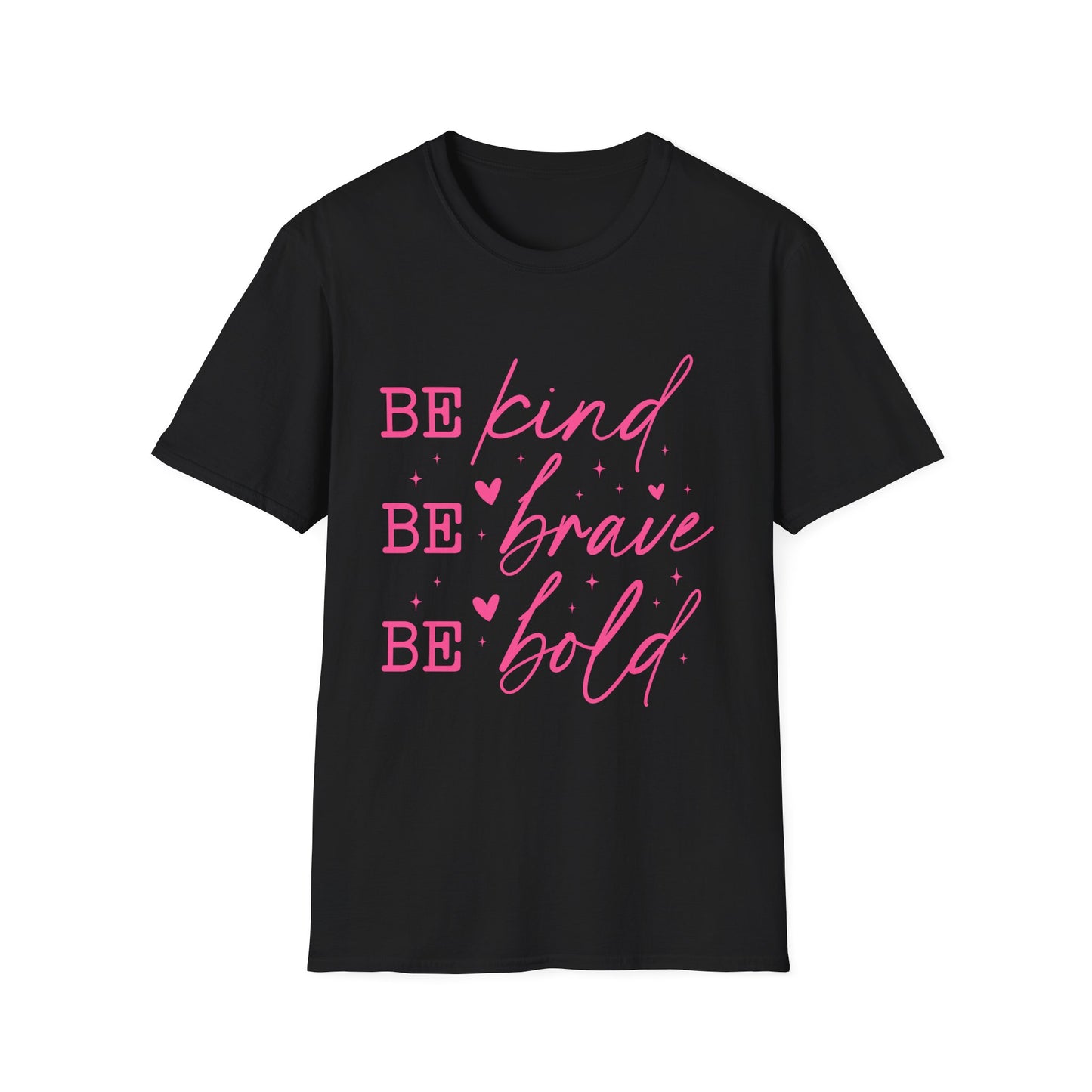 Empowering Quote T-Shirt - Be Kind, Be Brave, Be Bold | Inspirational Tee, Gift for Friends, Motivational Apparel, Positive Message [...]