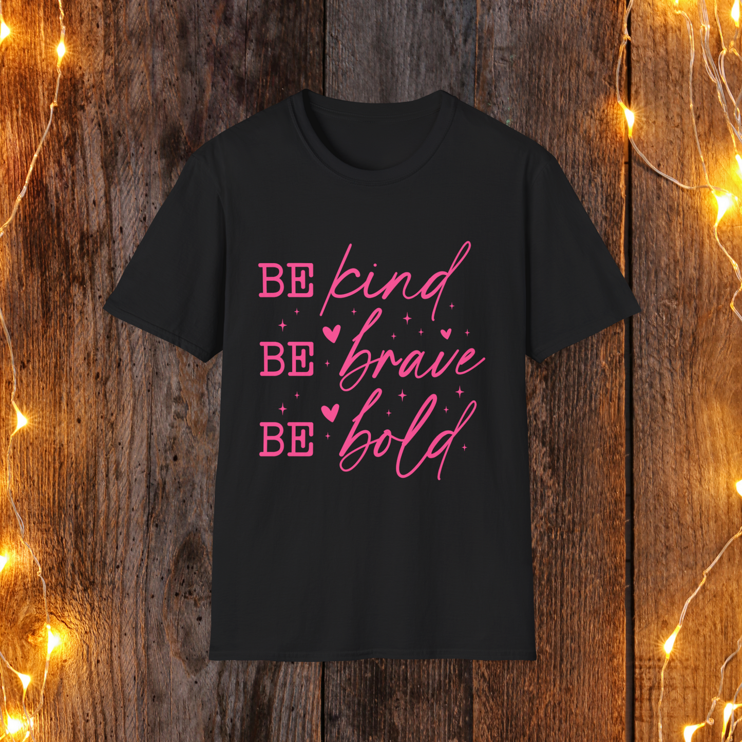 Empowering Quote T-Shirt - Be Kind, Be Brave, Be Bold | Inspirational Tee, Gift for Friends, Motivational Apparel, Positive Message [...]