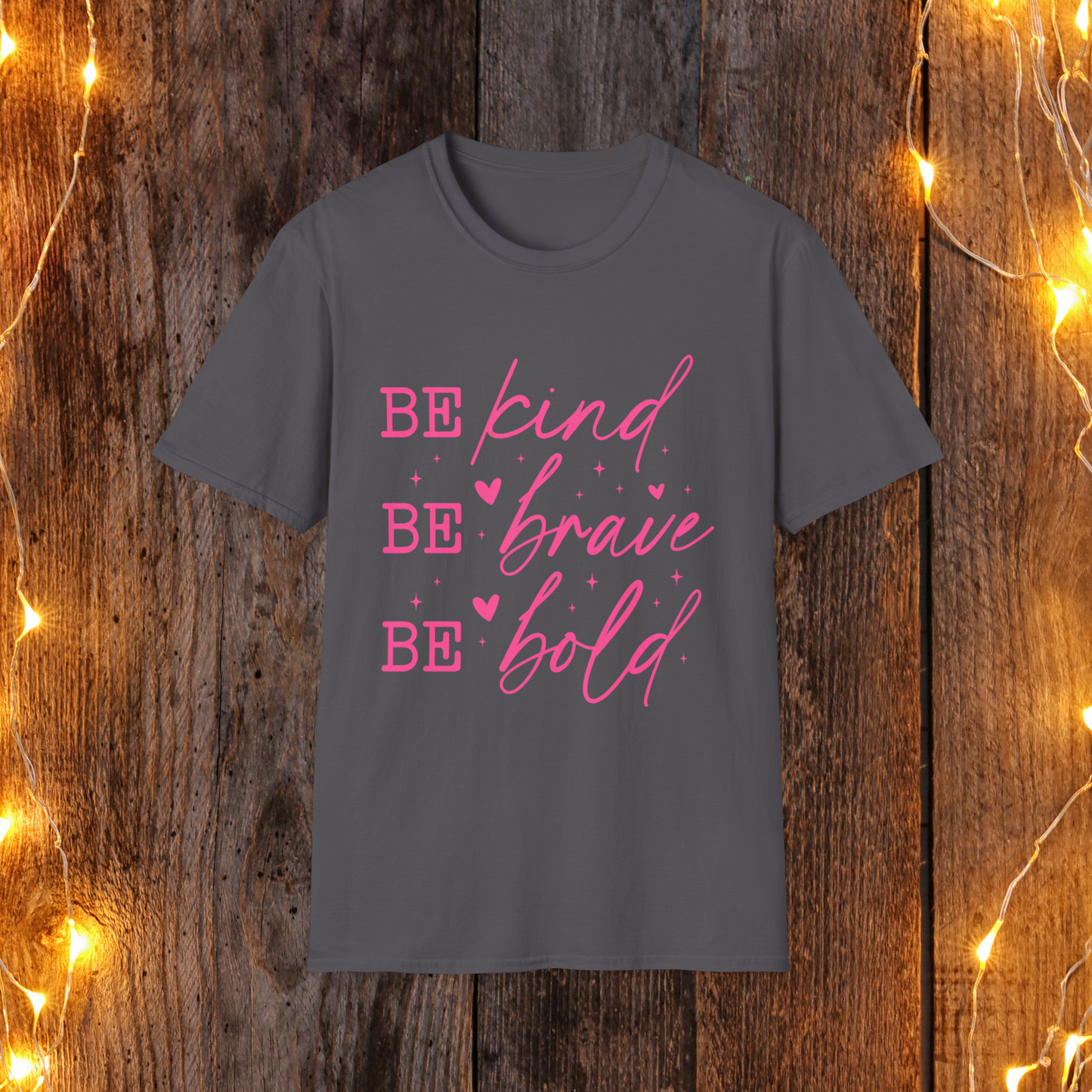Empowering Quote T-Shirt - Be Kind, Be Brave, Be Bold | Inspirational Tee, Gift for Friends, Motivational Apparel, Positive Message [...]