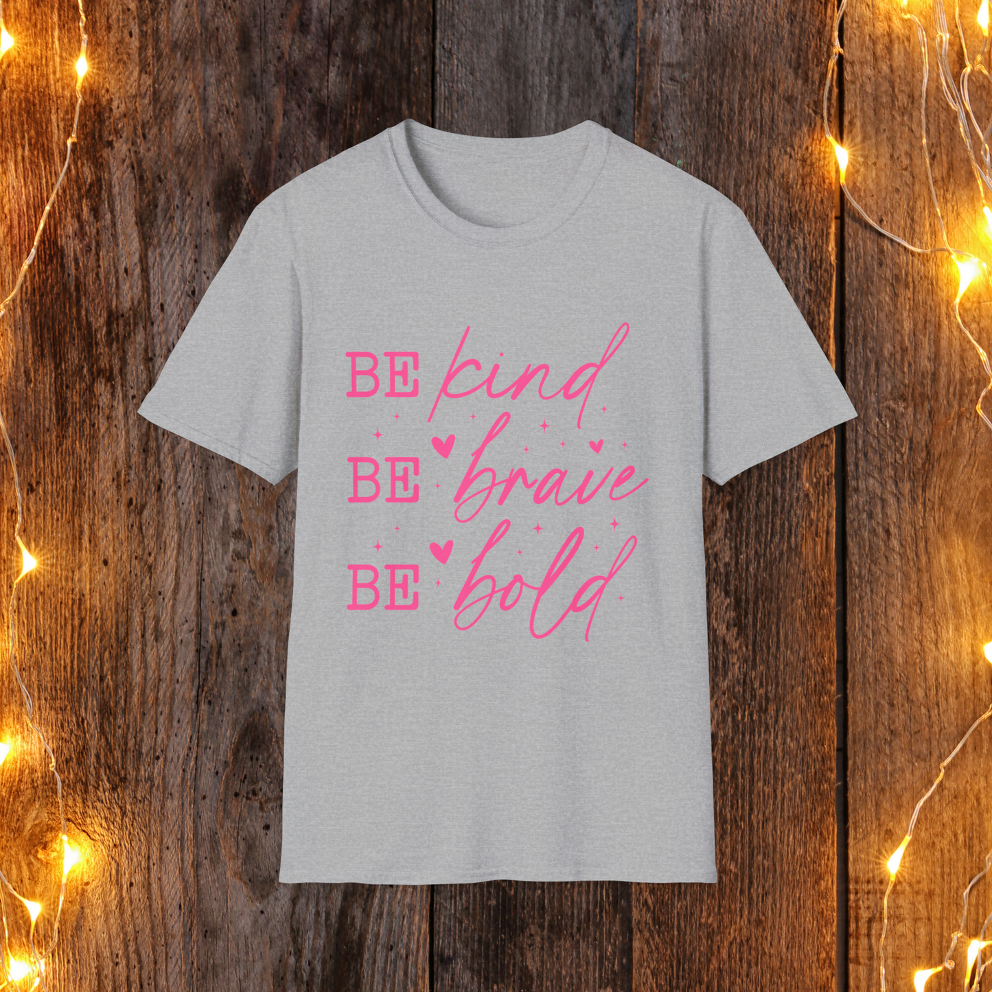 Empowering Quote T-Shirt - Be Kind, Be Brave, Be Bold | Inspirational Tee, Gift for Friends, Motivational Apparel, Positive Message [...]