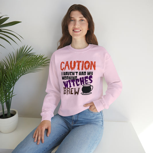 Witches Brew Sweatshirt, Halloween Coffee sweatshirt, Funny Fall Pullover, Halloween Party Gift, Funny Halloween sweatshirt, Cute Fall sweatshirt, Morning Coffee apparel